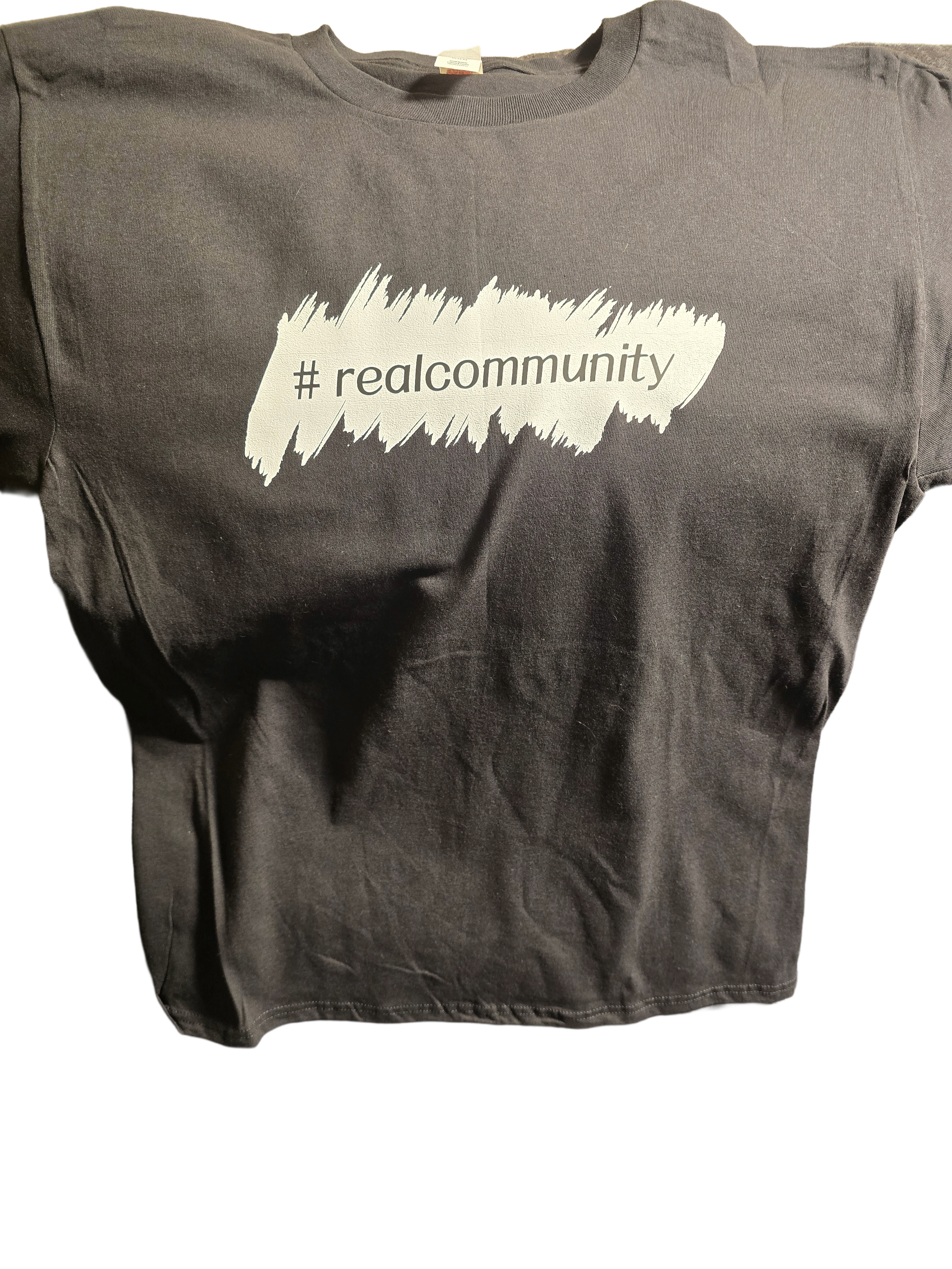 #realcommunity T-shirt