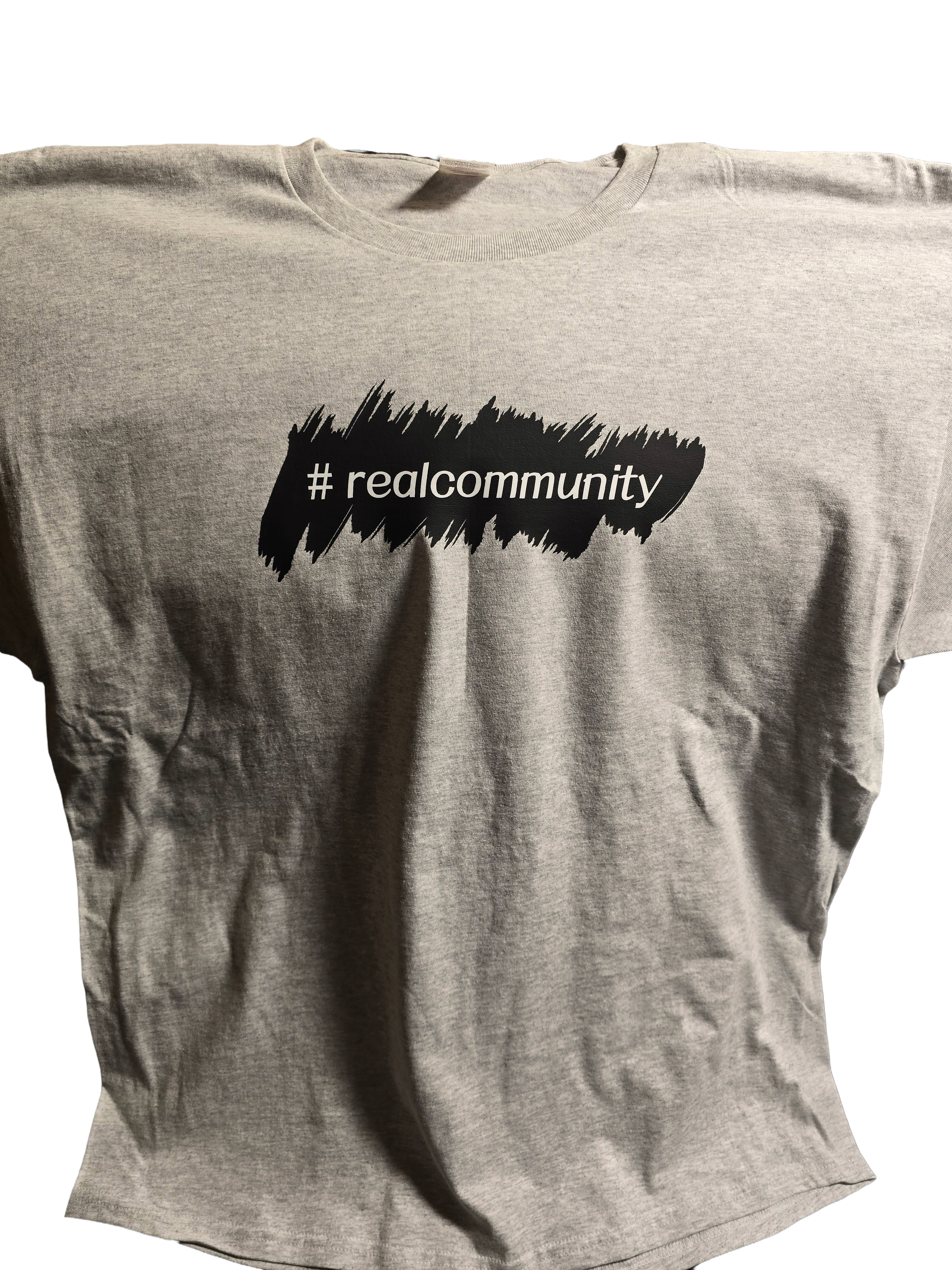 #realcommunity T-shirt