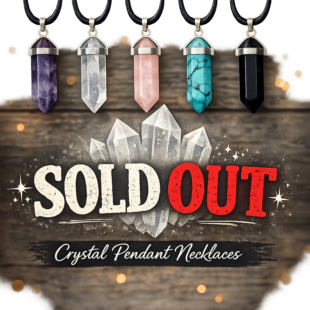 Crystal Point Pendant Neckless