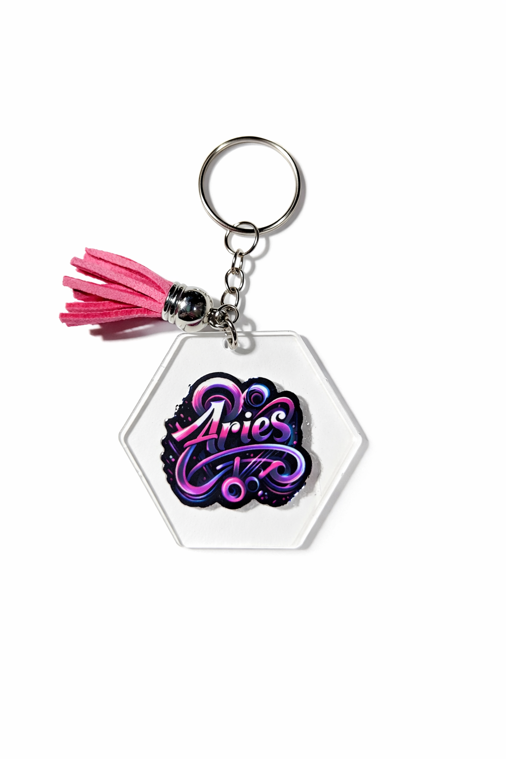 Galaxy Zodiac Keychains