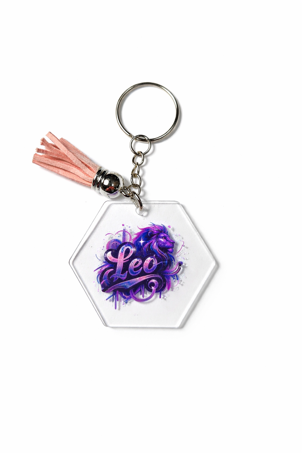 Galaxy Zodiac Keychains