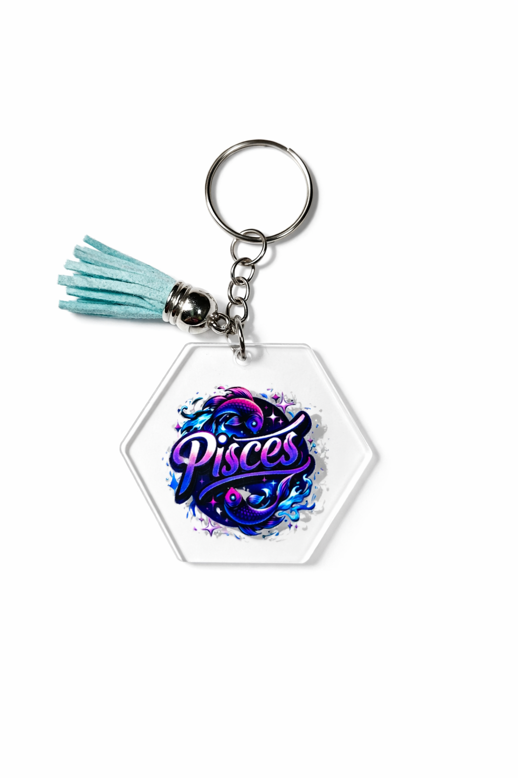 Galaxy Zodiac Keychains