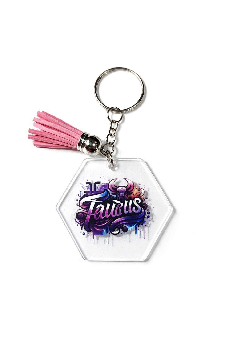 Galaxy Zodiac Keychains
