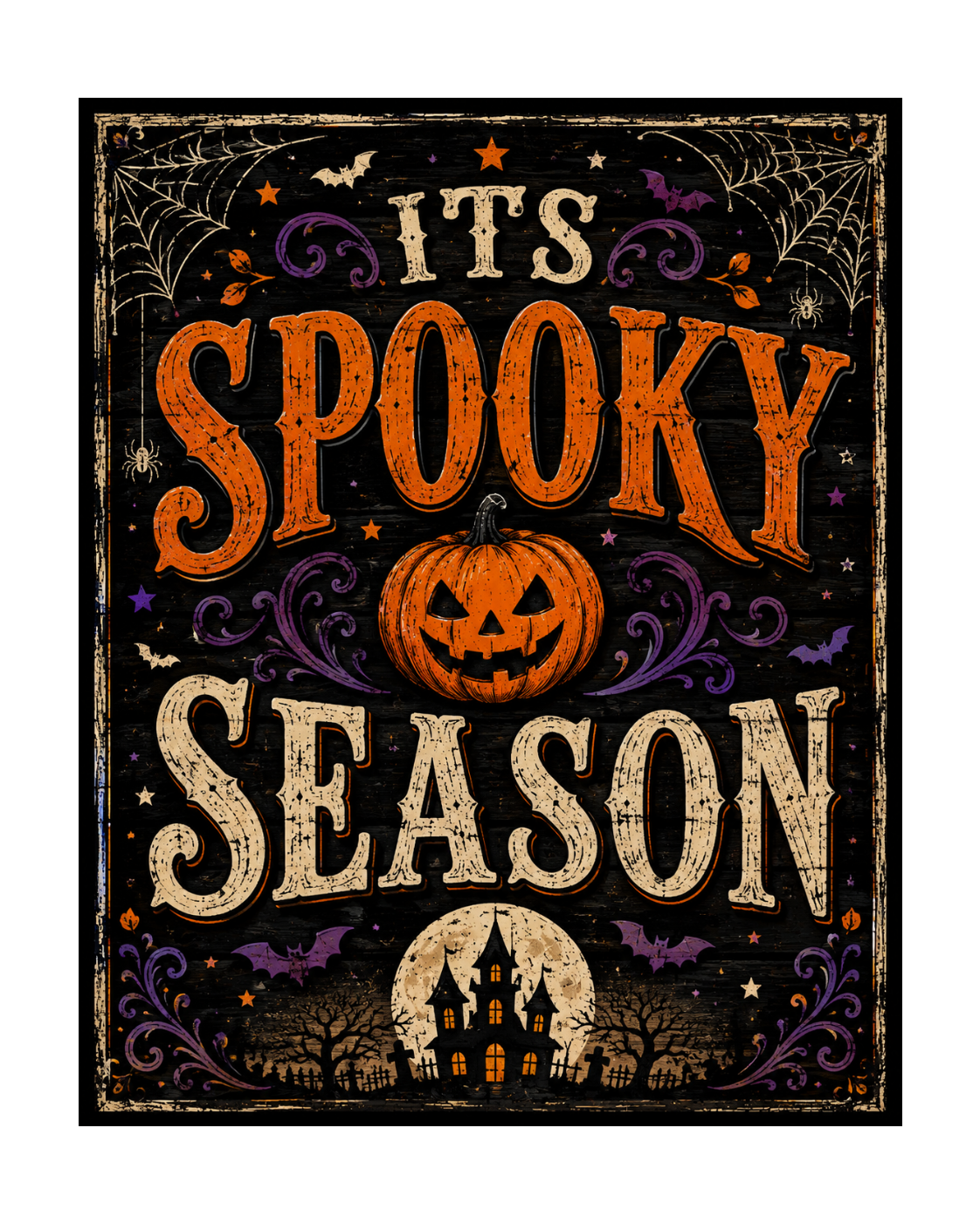 Halloween Signs 8X10