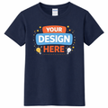Navy Blue Custom T-Shirts
