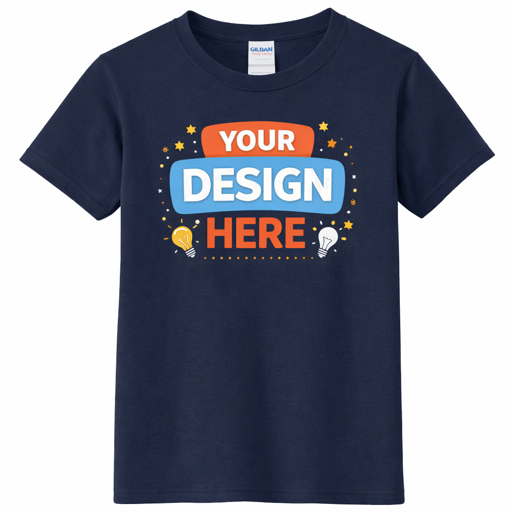 Navy Blue Custom T-Shirts