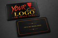 Custom Double-Sided Aluminum Business Cards with QR Code Option