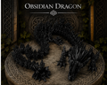 Obsidian Crystal Dragon – Articulated 3D Printed Dragon